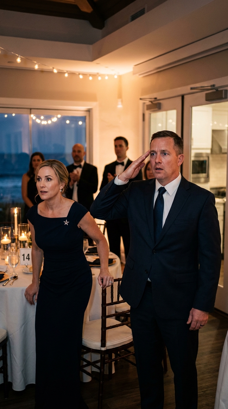 Family Erased Me from My Sister's Wedding — Until Their Guest Saluted: “Admiral”