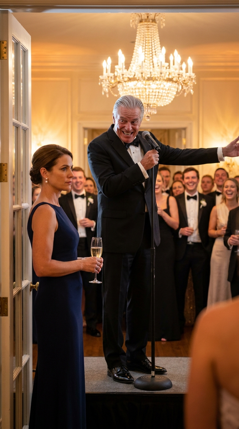 My Father Mocked Me in Front of 500 Guests — Until the Bride Said: “Admiral… Is That You?”