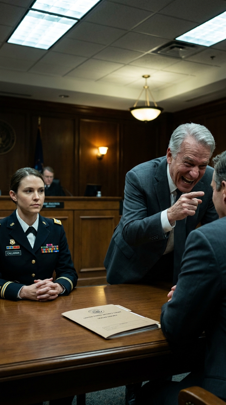 My Father Laughed at My Uniform in Court — Then the Judge Whispered My Name and Everything Changed